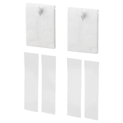 IKEA ALFTA (ИКЕА АЛФТА) — Самоклеящийся крючок для рамы, белый