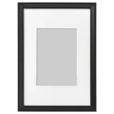 IKEA KNOPPÄNG (ИКЕА КНОППЭНГ) — Рамка, чёрная 21х30 см