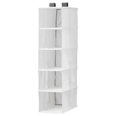 IKEA RASSLA (ИКЕА РАССЛА) — Шкафчик с 5 отделениями, белый 25x40x98 см