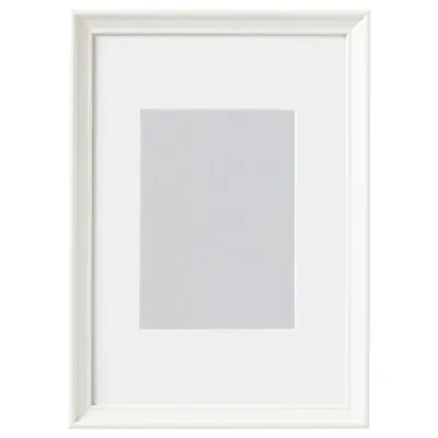 IKEA KNOPPÄNG (ИКЕА КНОППЭНГ) — Рамка, белая 21x30 см