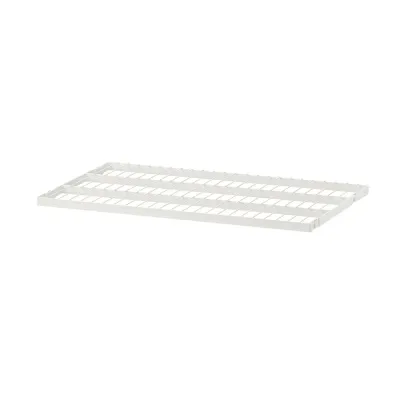 IKEA BOAXEL (ИКЕА БОАКСЕЛ) — Полка проволочная, белая 60x40 см
