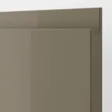 IKEA VOXTORP (ИКЕА ВОКСТОРП) — Фасад ящика, глянцевый тёмный серо-коричневый 40х20 см — фото 2