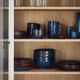 IKEA GLADELIG (ИКЕА ГЛАДЕЛИГ) — Тарелка, синяя 25 см — фото 3
