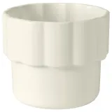 IKEA HÄNGSÄLG (ИКЕА ХЭНГСЭЛГ) — Кашпо, кремовый 15 см — фото 1