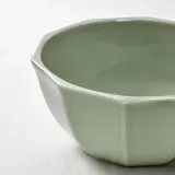 IKEA STRIMMIG (ИКЕА СТРИММИГ) — Миска, керамика бледный серо-зелёный 15 см — фото 3