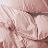 IKEA ÄNGSLILJA (ИКЕА ЭНГСЛИЛЙА) — Пододеяльник и наволочка, светло-розовый 150x200/50x60 см — фото 2