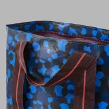 IKEA SPJUTSÖ (ИКЕА СПЙУТСЁ) — Сумка, синий узор, 18x45x28 см/22 л — фото 4