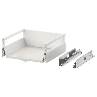 IKEA MAXIMERA (ИКЕА МАКСИМЕРА) — Ящик, средний, белый 40х37 см