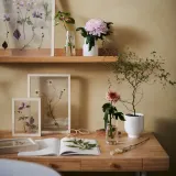 IKEA LOMVIKEN (ИКЕА ЛОМВИКЕН) — Рамка для фото, белая 21x30 см — фото 4
