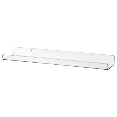 IKEA MELLÖSA (ИКЕА МЕЛЛЁСА) — Полка для фотографий, прозрачная 60 см