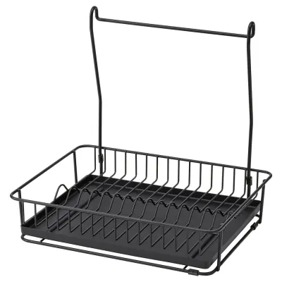 IKEA HULTARP (ИКЕА ХУЛТАРП) — Сушилка для посуды, чёрная