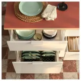 IKEA UPPDATERA (ИКЕА УППДАТЕРА) — Органайзер для ящика, антрацит 60 см — фото 2