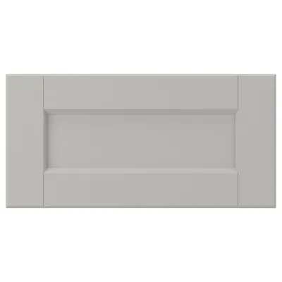 IKEA LERHYTTAN (ИКЕА ЛЕРХЙТТАН) — Фасад ящика, светло-серый 40х20 см