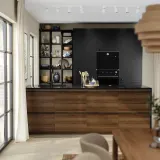 IKEA STENSTA (ИКЕА СТЕНСТА) — Фасад ящика, тёмно-коричневый ясеневый шпон 40x40 см — фото 2