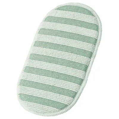 IKEA PEPPRIG (ИКЕА ПЕППРИГ) — Насадка чистящая из микрофибры, зелёная 17x10 см