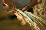 IKEA VARPTROSS (ИКЕА ВАРПТРОСС) — Настольная лампа, бамбук 26 см — фото 8