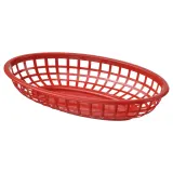 IKEA GRILLTIDER (ИКЕА ГРИЛЛТИДЕР) — Корзина для подачи, ярко-красный — фото 1