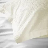 IKEA LUKTVICKER (ИКЕА ЛУКТВИКЕР) — Пододеяльник и 2 наволочки, белый 200x200/50x60 см — фото 2