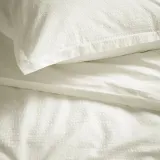 IKEA LUKTVICKER (ИКЕА ЛУКТВИКЕР) — Пододеяльник и 2 наволочки, белый 200x200/50x60 см — фото 5