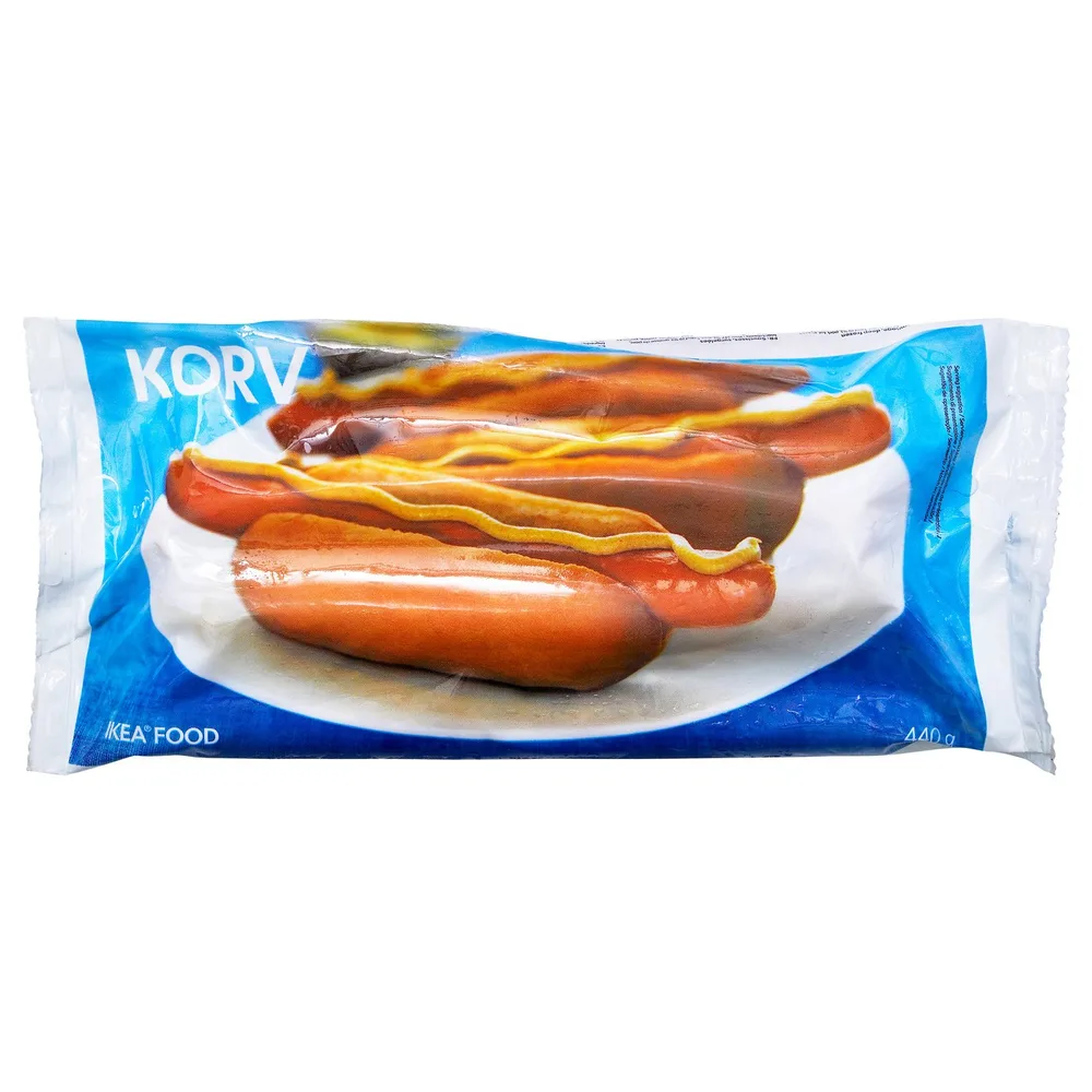 IKEA KORV (ИКЕА КОРВ) - Сосиски, замороженные