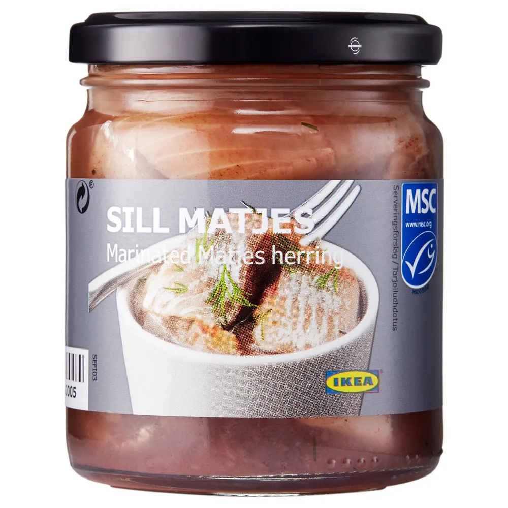 IKEA SILL MATJES (ИКЕА СИЛЛ МАЧЕС) - Филе сельди матье 250 г