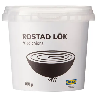 IKEA ROSTAD LÖK  (ИКЕА РОСТАД ЛЁК)  -  Жареный лук