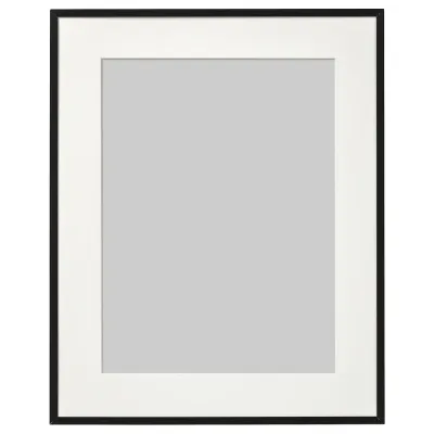 IKEA LOMVIKEN (ИКЕА ЛОМВИКЕН) — Рамка, черный 40x50 см