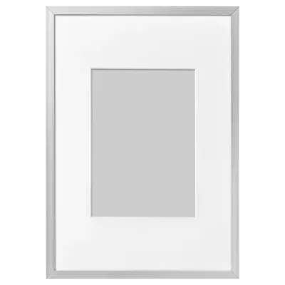 IKEA LOMVIKEN (ИКЕА ЛОМВИКЕН) — Рамка, алюминий 21x30 см