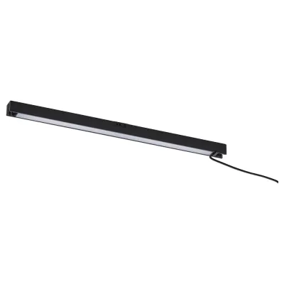 IKEA SKYDRAG (ИКЕА СКИДРАГ) — Светодиодная подсветка для столешницы/шкафа с датчиком, диммируемая, антрацит 40 см
