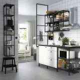 IKEA SKYDRAG (ИКЕА СКИДРАГ) — Светодиодная подсветка для столешницы/шкафа с датчиком, диммируемая, антрацит 40 см — фото 2