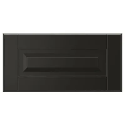 IKEA BODBYN (ИКЕА БОДБИН) — Панель ящика, чёрный 40x20 см