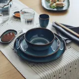 IKEA GLADELIG (ИКЕА ГЛАДЕЛИГ) — Тарелка десертная, синий 20 см — фото 2