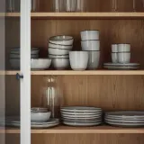 IKEA GLADELIG (ИКЕА ГЛАДЕЛИГ) — Тарелка, серый 20х13 см — фото 3