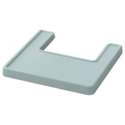 IKEA ANTILOP (ИКЕА АНТИЛОП) — Поднос для стульчика для кормления, серо-голубой