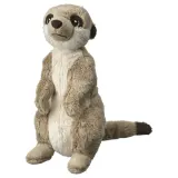 IKEA SANDLÖPARE (ИКЕА САНДЛЁПАРЕ) — Мягкая игрушка, сурикат/бежевый 20 см — фото 1