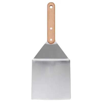 IKEA GRILLTIDER (ИКЕА ГРИЛЛТИДЕР) — Лопатка для гамбургеров, нержавеющая сталь/бук 30 см