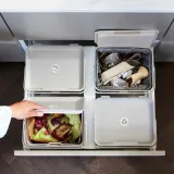 IKEA HÅLLBAR (ИКЕА ХОЛЛБАР) — Ведро с крышкой, светло-серый 10 л — фото 3