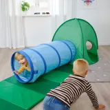 IKEA DVÄRGMÅS (ИКЕА ДВЭРГМОС) — Туннель детский, синий/зеленый — фото 4