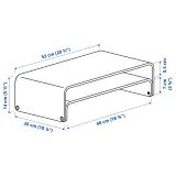 IKEA VATTENKAR (ИКЕА ВАТТЕНКАР) - Подставка под ноутбук/монитор - берёза 52x26 см — фото 8