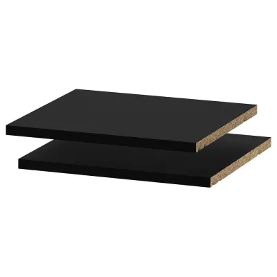 IKEA UTRUSTA (ИКЕА УТРУСТА) — Полка, чёрно-серая 40x37 см