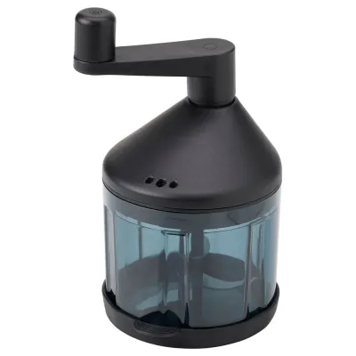 IKEA STENSNULTRA (ИКЕА СТЕНСНУЛТРА) — Овощерезка, черный серо-бирюзовый/прозрачный