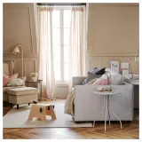 IKEA DYTÅG (ИКЕА ДИТОГ) — Занавеска, 2 шт., бежевый/на ленте, 145х300 см — фото 2