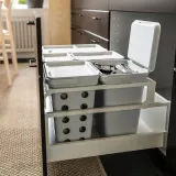IKEA HÅLLBAR (ИКЕА ХОЛЛБАР) — Контейнер с крышкой, светло-серый 3 л — фото 2