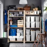 IKEA HÅLLBAR (ИКЕА ХОЛЛБАР) — Контейнер с крышкой, светло-серый 3 л — фото 6