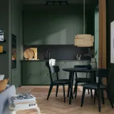 IKEA HAVSTORP (ИКЕА ХАВСТОРП) — Дверца, глубокий зелёный 40x40 см — фото 2
