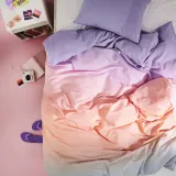 IKEA FLÄDERBUSKE (ИКЕА ФЛЭДЕРБУСКЕ) — Пододеяльник и 2 наволочки, разноцветный 200x200/50x60 см — фото 3