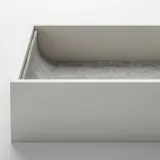 IKEA KOMPLEMENT (ИКЕА КОМПЛИМЕНТ) — Вкладыш для выдвижного лотка, светло-серый 100x58 см — фото 6