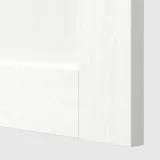 IKEA METOD (ИКЕА МЕТОД) — Шкаф навесной горизонтальный, белый Энчёпинг/белый под дерево 40x40 см — фото 2