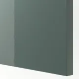 IKEA METOD (ИКЕА МЕТОД) — Шкаф навесной, белый/Kallarp тёмный серо-зелёный глянцевый 40x40 см — фото 2