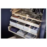 IKEA KOMPLEMENT (ИКЕА КОМПЛИМЕНТ) — Комплект коробок, 6 шт, светло-серый 65x54 см — фото 4